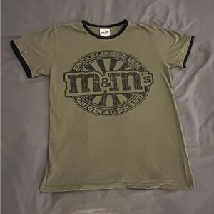 M&M's Vintage graphic Olive Green t-shirt